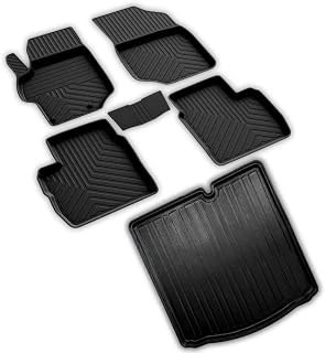 Ferrous Autoaccessories Citroen C Elysee Ile Uyumlu 4D Paspas 3D Bagaj Havuzu 2013 Üstü ürün görseli 1