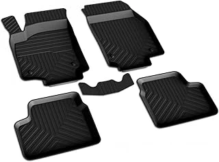 Ferrous Autoaccessories Opel Astra H Hb Ile Uyumlu 4D Havuzlu Kauçuk Paspas 2004 2010 ürün görseli 1