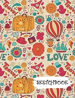Sketchbook: The Globe Fun Framed Drawing Paper Notebook ürün görseli 1