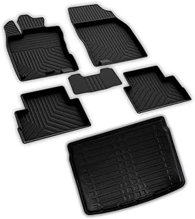 Ferrous Autoaccessories Nissan Qashqai Ile Uyumlu 4D Paspas Visia Alt 3D Bagaj Havuzu 2014 2021 ürün görseli 1