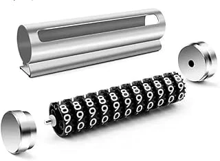Araç Numaratör - Çevirmeli Dayanıklı Metal Kasa Park Telefon Numarası Torpido Üstü Araba Telefon Numaralık Oto Aksesuar (Renk Karışık) ürün görseli 1