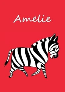 Malbuch / Notizbuch / Tagebuch - Amelie: Din A4 - Blanko ürün görseli 1