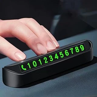 Bakgelal Pratik Fosforlu Telefon Numarası Yamzak İÇIn Araç İÇI Oto NumaratöR Numaralık ürün görseli 1