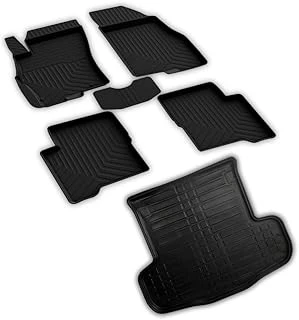 Ferrous Autoaccessories Fiat Linea Ile Uyumlu 4D Paspas 3D Bagaj Havuzu 2007 2020 ürün görseli 1