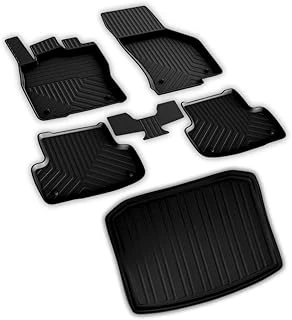 Ferrous Autoaccessories Seat Ateca 4X4 Ile Uyumlu 4D Paspas 3D Bagaj Havuzu 2017 Üstü ürün görseli 1