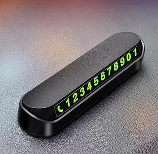 Luti Oto Araba Göğüs Üstü Numaratör Fosforlu Aç Kapa Sistem Araç Park Telefon Numaratörü Ön Torpido Üstü Telefon Numarası Göstergesi ürün görseli 1
