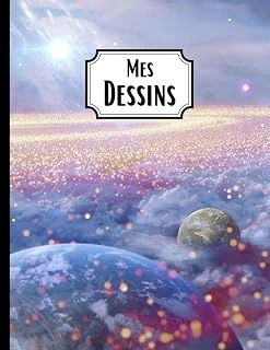 Mes Dessins: Carnet De Dessin – Cahier De Croquis - Format A4 - 100 Pages Blanches - Couverture Souple - Pour Dessiner, Écrire Ou Faire Des Croquis (French Edition) ürün görseli 1