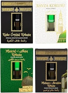 İhvan Online Kabe Örtüsü Kokusu Medine Ravza Kokusu Mescidi Aksa Kokusu Makamı İbrahim Kokusu Alkolsüz Esans 3Ml ürün görseli 1