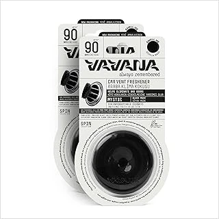 Vavana Spin Araba Klima Kokusu - Profesyonel Otomobil Kokusu | Bpa & Sıvı İçermez | 90 Gün Etkili - 2'Li Set (Mystic) ürün görseli 1