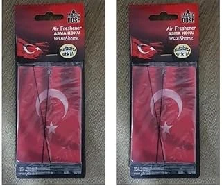 Magic Dose Asma Ayna Süsü Koku Türk Bayrağı (2 Paketi) ürün görseli 1