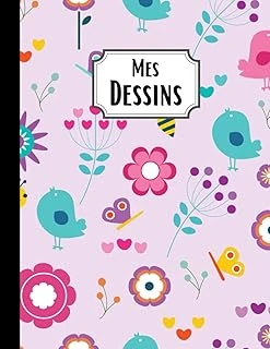 Independently Published Mes Dessins: Carnet De Dessin – Cahier De Croquis - Format A4-100 Pages Blanches - Couverture Souple - Pour Dessiner, Écrire Ou Faire Des Croquis (French Edition) ürün görseli 1