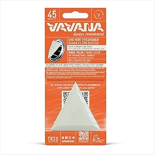 Vavana Trio Araba Klima Kokusu - Kavun Aromalı Oto Kokusu | Bpa & Sıvı İçermez | 45 Gün Etkili Araç Kokusu (Mango & Kavun) ürün görseli 1
