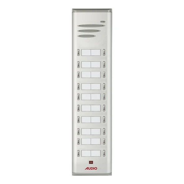 AUDIO 004845 E20 Çift Butonlu Zil Panel 20 Buton Fiyatı ürün görseli 1