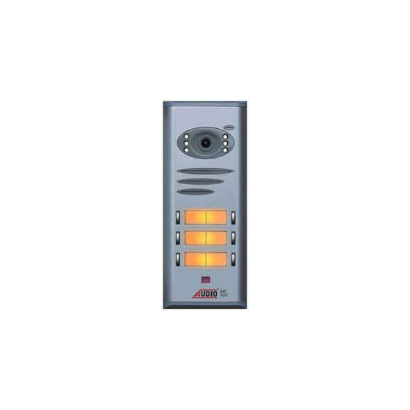 AUDIO Basic Kameralı 6 Butonlu Zil Paneli 008318 Fiyatı ürün görseli 1