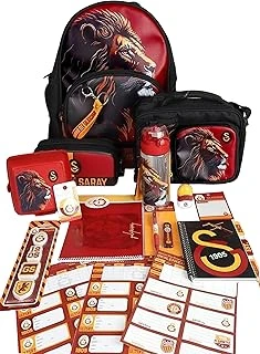 Dekomus İle Full Kırtasiye Seti Küçük Boy 32 Cm Anaokul Çantası,500 Ml Matara Beslenme Çantası ürün görseli 1