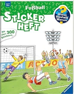 Wieso? Weshalb? Warum? Stickerheft: Fußball: Mit Über 300 Stickern ürün görseli 1