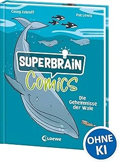 Superbrain-Comics - Die Geheimnisse Der Wale: Tauche Ab In Die Unbekannte Welt Der Größten Säugetiere - Die Coolsten Sachbücher Der Welt ürün görseli 1