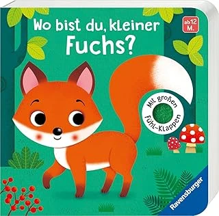 Wo Bist Du, Kleiner Fuchs?: Mit Großen Fühl-Klappen ürün görseli 1