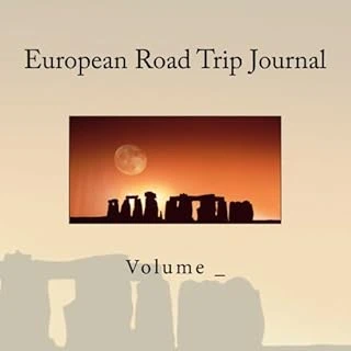 European Road Trip Journal: Stonehenge Cover (S M Road Trip Journals) ürün görseli 1