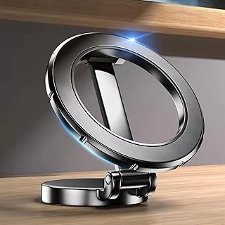 Romofy Manyetik Araç İçi Telefon Tutucu Magsafe İle Uyumlu [Güçlü Mıknatıslar] - Iphone 11-17 Max/Plus Serileri İle Uyumlu - Cep Telefonu Tutacağı Araba Telefon Tutucu ürün görseli 1