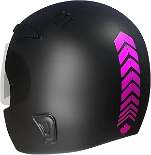 2 Adet Kask, Araba Ayna Gül Pembesi Kask Sticker ürün görseli 1