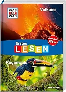 Was Ist Was Erstes Lesen Doppelband 3.Vulkane/Regenwald ürün görseli 1