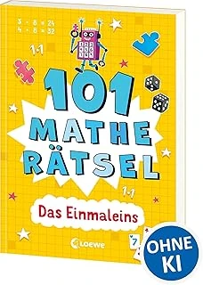 101 Matherätsel - Das Einmaleins: Mit Spannenden Zahlen-Rätseln Für Mathe-Fans Ab 10 Jahren ürün görseli 1
