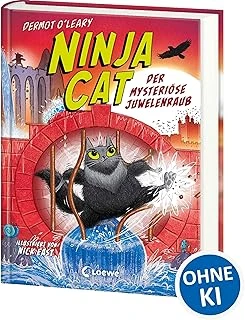 Ninja Cat (Band 4) - Der Mysteriöse Juwelenraub: Die Ninja-Katze Ist Wieder Im Einsatz - Humorvolles Kinderbuch Ab 8 Jahren ürün görseli 1