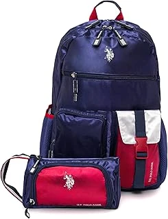 U.S. Assn. U.S. Polo. Assn. Unisex Okul Çanta Seti Plset2403435,Lacivert Tek Ebat ürün görseli 1