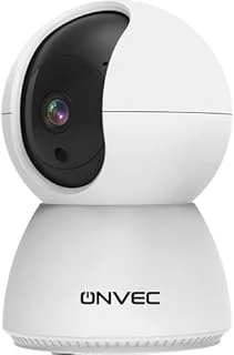 Onvec Akıllı Kamera X100, 1080P Full Hd, Hareket Tespit Takibi, 360°, 5M Gece Görüşü, Çift Yönlü Sesli İletişim, Bulut/Yerel Depolama, İç Mekan Wi-Fi Güvenlik Kamerası ürün görseli 1