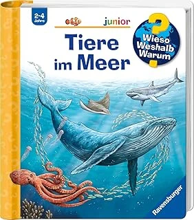 Wieso? Weshalb? Warum? Junior, Band 57 - Tiere Im Meer (Sachbuch Ab 2 Jahre - Mit Klappen) (Junior, 57) ürün görseli 1