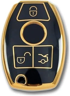 Autohan Keys Lüks Anahtar Kılıfı, Siyah-Altın, Nano Kaplama, 2001-2016 Tipi Model ürün görseli 1
