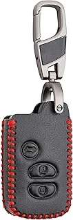 Alisveristime (Toyota Chr, Land Cruiser, Avensis, Auris, Corolla, Rav4 Uyumlu) Deri Anahtar Kılıfı ürün görseli 1