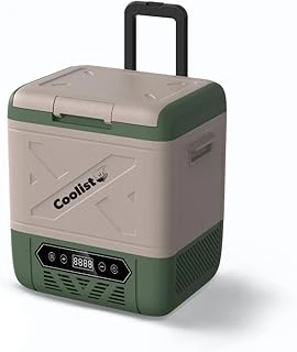 Coolist Clk18W 12/24Volt/ 220Volt Litre Kompresörlü Tekerlekli Oto Buzdolabı ürün görseli 1