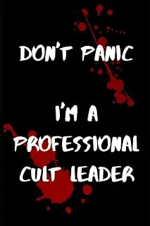 Don'T Worry I'M A Professional Cult Leader Journal ürün görseli 1