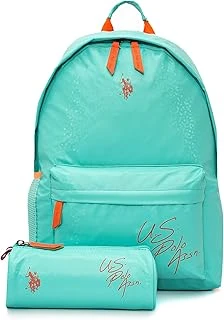 U.S. Assn. U.S. Polo. Assn. Unisex Okul Çanta Seti Plset2423032,Mint Yeşili Tek Ebat ürün görseli 1