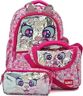 Wia Sweet Cat Kız Çocuk Okul Seti Pembe ürün görseli 1