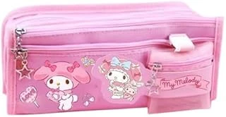 Sanrio My Melody Pembe Yüksek Kapasiteli Çok Gözlü Kalemlik Kalem Kutusu ürün görseli 1