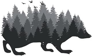 Hérisson: Forêt Automne Arbres À Motif Hérisson |Cahier Din A5 6X9 Pouces |Cahier De Journal De Planificateur |120 Pages |Livre De Graisse Pointillé ürün görseli 1