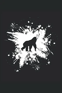 Mono: Libreta Monkey Din A5 6X9 Pulgadas |Cuaderno Diario Planificador |120 Páginas |Punteado ürün görseli 1