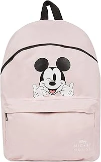 Kadın Unisex Mickey & Minnie Okul Sırt Çantası, Pembe, Tek Beden ürün görseli 1
