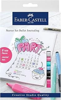 Faber-Castell 267125 - Başlangıç Seti Bullet Journaling, 9 Parçalı, Çok Renkli ürün görseli 1