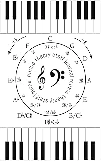 Independently Published Music Theory Staff Journal ürün görseli 1