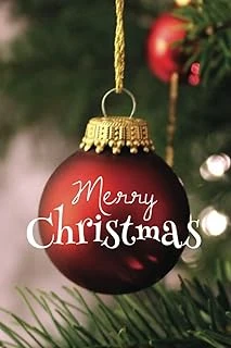 Independently Published Merry Christmas | Xmas | Christmas Ornaments| Cute | | Blank Music Sheets | 125 Page Count ürün görseli 1