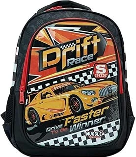 Muggle Okul Çantası Drift Car Siyah Mu-9475 ürün görseli 1