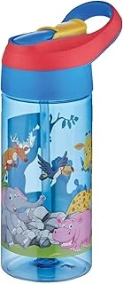 Vagonlife Fiftyfifty 500Ml Tritan Kalın Pipetli Çocuk Okul Su Matarası ürün görseli 1