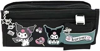 Sanrio Kuromi Siyah Yüksek Kapasiteli Çok Gözlü Kalemlik Kalem Kutusu ürün görseli 1