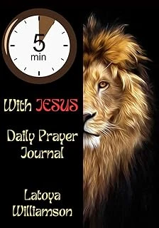 Independently Published 5 Minutes With Jesus Daily Prayer Journal ürün görseli 1