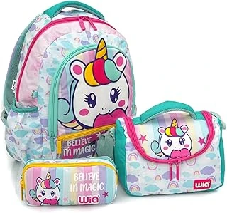 Wia Unicorn Kız Çocuk Okul Sırt Çantası, Standart, Swg-005, Turkuaz, Kız-Çocuk ürün görseli 1