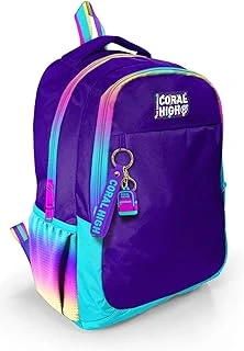 Coral High Rainbow Fermuarlı Mor İlkokul Ortaokul Günlük Sırt Çantası - Kız Çocuk ürün görseli 1